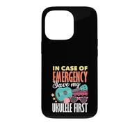 en Cas d'urgence, Sauvez Mon Premier Musicien de ukulélé Coque pour iPhone 13 Pro