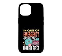 en Cas d'urgence, Sauvez Mon Premier Musicien de ukulélé Coque pour iPhone 15