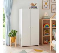 [en.casa] Armoire Enfant Beldinupp 123 x 60 x 40 cm Blanc