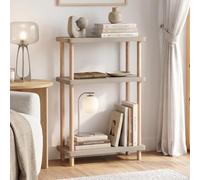 [en.casa] Étagère sur Pied Nampernu 62x40x18 cm Table d'Appoint Grès