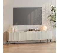 Meuble TV Nand 180 x 35 x 51 cm couleur sable