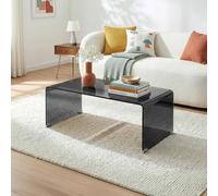 Table basse Väsas verre 90 x 45 x 35 cm gris foncé