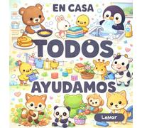 En casa todos ayudamos: Mi primer libro de colorear corresponsable