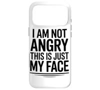 en Colère, C'est Juste Mon Visage Blague Coque pour iPhone 17 Pro Max