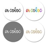 En Coloc (4fois 10cm) - Sticker/Autocollant