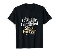 En conflit avec désinvolture depuis toujours Ambivert T-Shirt