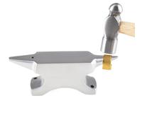 en corne pour fabrication de bijoux - Outil d'établi en acier inoxydable de 11 x 3,9 x 2,4 cm, bloc de fer forgé en métal, support pour former des fils, outil pour façonner le forgeron | Yu