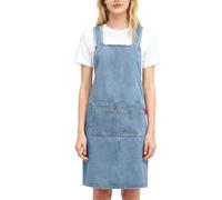 En Coton Pour Femmes - Robe Douce Et Confortable À Taille Ajustable,Tablier De Cuisine Pour La Cuisson - pour Femmes Filles Art Café Cuisine Jardinage Maison Intérieur Extérieur Garage