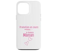en Cours Je deviens Maman Coque pour iPhone 13 Pro Max
