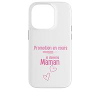 en Cours Je deviens Maman Coque pour iPhone 14 Pro