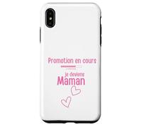 en Cours Je deviens Maman Coque pour iPhone XS Max