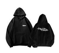 EN- -daydream- Sweats à capuche Romance:UNTOLD Unisexe JUNGWON HEESEUNG JAY JAKE SUNGHOON SUNOO NI-KI Sweat-shirt de soutien(Black-3thin,M)