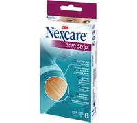 3M Pansement Nexcare Steri-Strip – Sutures cutanées adhésives blanches – 8 pièces