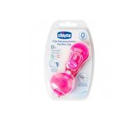 Chicco Clip Salvasucchietto porte-tétine pour bébé Rose Fille