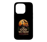 en Dieu, Nous Avons Confiance en l'Amérique Eagle Cross 1776-2026 Coque pour iPhone 15 Pro