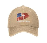 en Dieu Nous croyons Drapeau Chapeau Jésus Chapeau chrétien Dieu américain Jésus Chapeau Casquettes de Camionneur Casquette de Baseball Casquettes de Sport réglables Unisexe