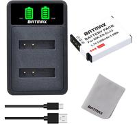 EN-EL12 en EL12 Batterie et Chargeur avec USB Port pour Nikon Coolpix A1000 COOLPIX S1000 S1200pj AW120s AW120 S9900s A900 S9700 W300 S610 S620 S630 S640 S8100 S8200 S9050 P330 P320 P310 P300