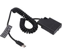 en¿EL14 Batterie Factice de Type C Entièrement Décodée, Banque D'adaptateurs d'alimentation à Coupleur CC, pour D5600 D5500 D5300 D5200 D5100 D3300 D3400 et Autres Appareils