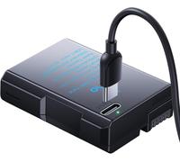 EN-EL14 Batterie Li-ION Rechargeable (entrée USB-C) pour Nikon D3100,D3200,D3300,D3400,D3500,D5100,D5200,D5300,D5500,D5600,DF,Coolpix P7000,P7100,P7700,P7800 ¿ Noir