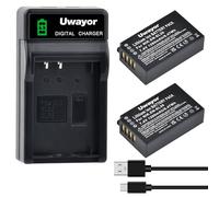 EN-EL20 EN-EL20a Lot de 2 Batteries et Chargeur USB LED pour Nikon Coolpix P1000, P950, DL24-500, Coolpix A, 1 AW1, 1 J1, 1 J2, 1 J3, 1 S1,1 V3