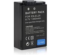 EN-EL25 Batterie pour Appareil Photo Compatible avec Nikon 4241 Z50 Z FC Mirrorless Digital Camera Rechargeable Li-ION Battery Z 50 Z FC EN-EL25 ENEL25 EN-EL25a(8.7V 1350mAh)