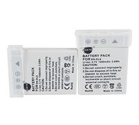 EN-EL8 ENEL8 ENEL8 DSTE DE Lot de 2 batteries de rechange 3,7 V pour appareil photo Nikon Coolpix P1 P2 S1 S2 S3 S5 S6 S7 S8 S9 S50 S51 S52 Cool-Station MV-11 MV-121