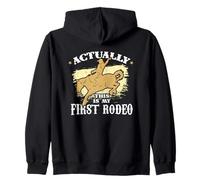 En fait, c'est mon premier cow-boy drôle de rodéo Sweat à Capuche
