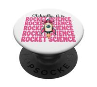 en Fait, il s'agit d'un ingénieur aérospatial en Sciences de fusées PopSockets PopGrip Adhésif
