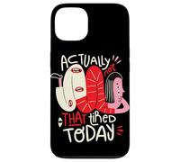 En fait, je ne suis pas si fatigué aujourd'hui - Weird Positivity Art Coque pour iPhone 13