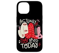 En fait, je ne suis pas si fatigué aujourd'hui - Weird Positivity Art Coque pour iPhone 14