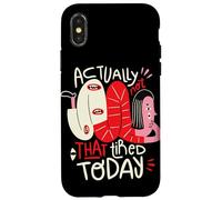 En fait, je ne suis pas si fatigué aujourd'hui - Weird Positivity Art Coque pour iPhone X/XS