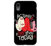 En fait, je ne suis pas si fatigué aujourd'hui - Weird Positivity Art Coque pour iPhone XR