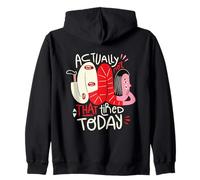 En fait, je ne suis pas si fatigué aujourd'hui - Weird Positivity Art Sweat à Capuche