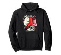 En fait, je ne suis pas si fatigué aujourd'hui - Weird Positivity Art Sweat à Capuche