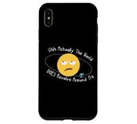 En fait, le monde tourne autour de moi Coque pour iPhone XS Max