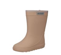 EN FANT Bottes en caoutchouc 'Solid' noisette / gris / noir, Taille 34