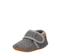 EN FANT Pantoufle cognac / gris foncé, Taille 17,5
