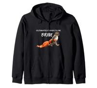 en Fin de Compte, Je Dois être courageuse Baby Monkey Punch Sweat à Capuche
