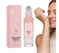 en format roll-on,10ml D'Extrait Végétal Doux Et À Longue Tenue,Le Roll-On À La Rose | Pour Femmes Corps Voyage Bureau Rendez-Vous Fête et Mariage