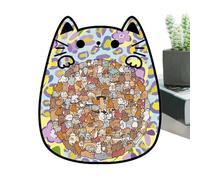 en Forme d'animal - en Bois pour Chat de 135 pièces, Cadeau de pour Chat, Jouet éducatif Stimulant, Relaxation avec développement des compétences | Idéal pour Les, Les ADU