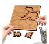 En forme de bois : jouet pour compétences de pensée, ensemble de divertissement de raisonnement spatial d'assemblage de motifs inspirés de | Présent créatif pa