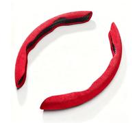 en Forme de C Housse de Volant de Voiture pour Mini Countryman One/PHEV Plug-in Hybrid, Taille Universelle M 36-40cm, Matière Suédée, Antidérapante et Résistante à l'usure,E