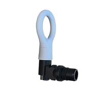 En forme de L Accessoires pour pistolet de massage avec un diamètre intérieur de 1,34 pouce, pour répondre à différents besoins de percussion profonde des tissus, prêts à l'e Interface size: 18-19 mm