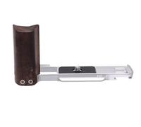 en Forme de L pour X-E5 - Matériau en métal et Bois | Poignée en Bois à dégagement Rapide et à dégagement Rapide en Bois Massif | Accessoire d'appareil Photo pour stabiliser, Monter et