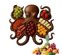 En Forme De Poulpe - Plateau De Poulpe | Plateaux De Fruits | Assiettes De Dîner | Charcuterie Board Ontopuss En Forme De Vaisselle Pour Les Artistes Pour Les Artistes Amours De Fruits De Mer C
