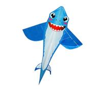 en Forme de Requin, Portable, Facile à Piloter, Léger, pour Enfants, Jouet Volant, Idéal pour Le Parc, La Cour, Les, La Plag, Bleu