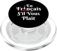 en Francais s'il Vous Tresse - Enseignant Français PopSockets PopGrip pour MagSafe