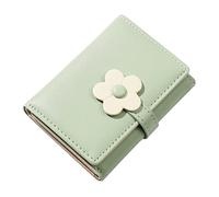 en Head Portefeuille pour homme et femme, court triple porte-monnaie pour femme, vert, Taille unique