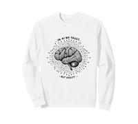 en IA, Nous Faisons Confiance... mais vérifions la Technologie de l'intelligence Artificielle Sweatshirt