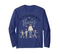 en infériorité numérique par Boys Funny Boy Mom Manche Longue